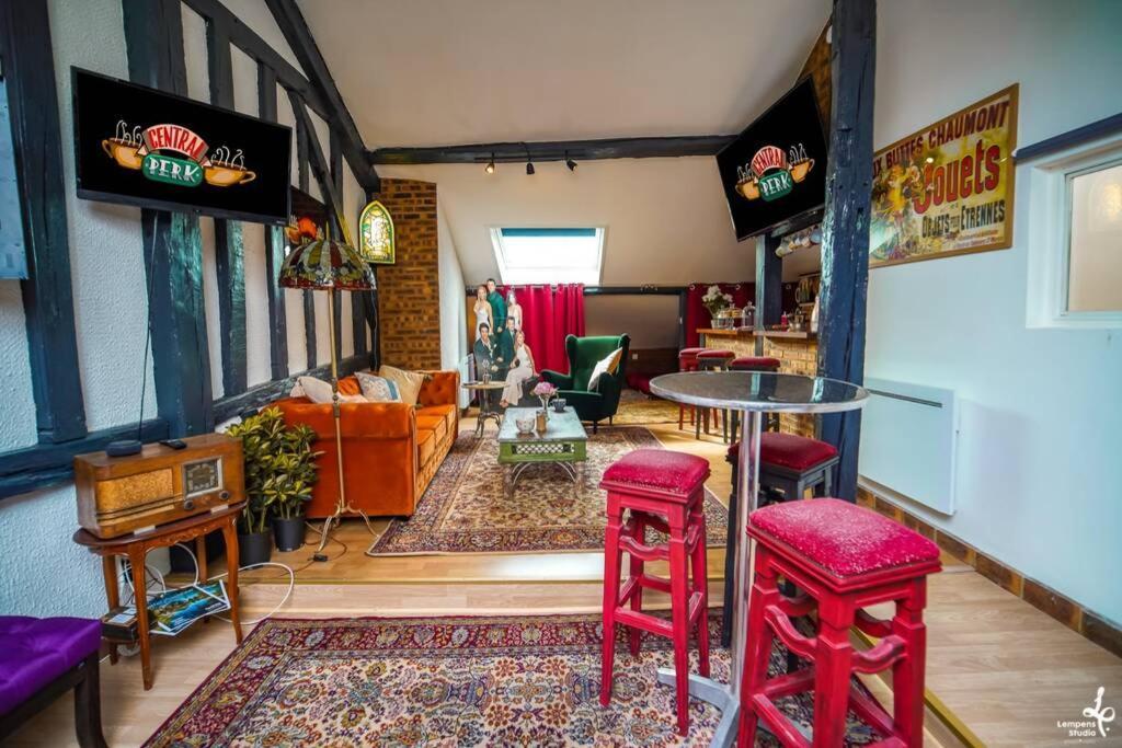 Appart New-Yorkais Friends Troyes Bagian luar foto