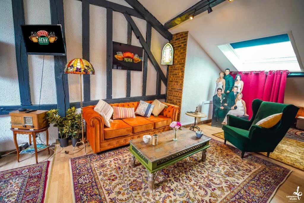 Appart New-Yorkais Friends Troyes Bagian luar foto